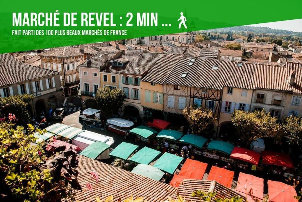 Terrasse Du Get Daire Revel  Dış mekan fotoğraf